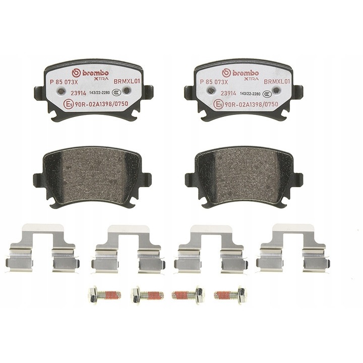Fékbetét készlet, Brembo, P 85 073X, Többszínű