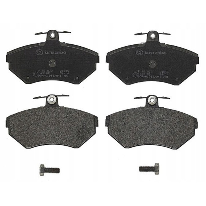 Fékbetét készlet, Brembo, P 85 032, Multicolor