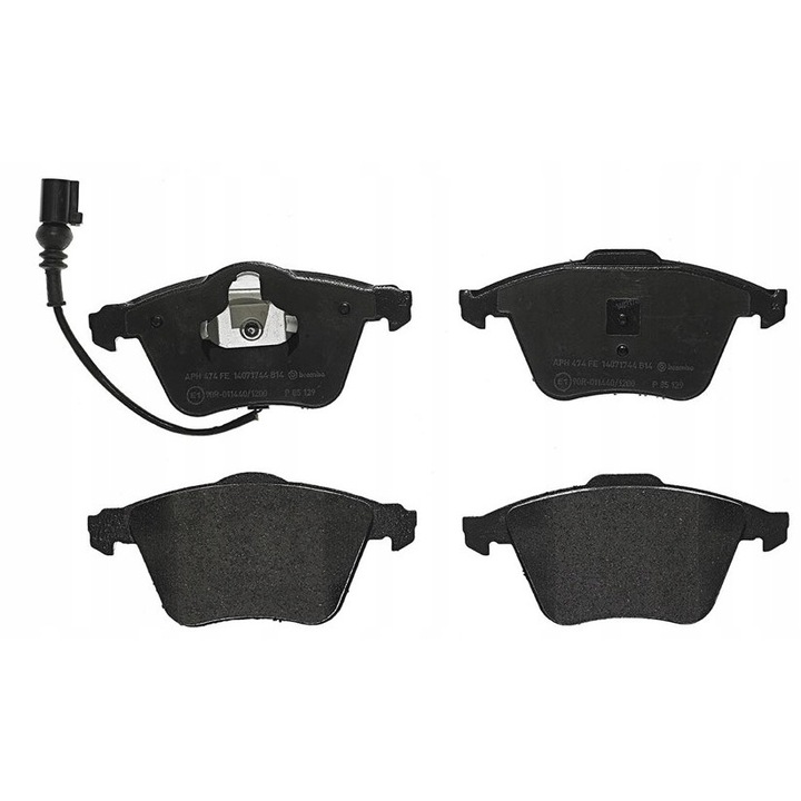 Fékbetét készlet, Brembo, P 85 129, Multicolor