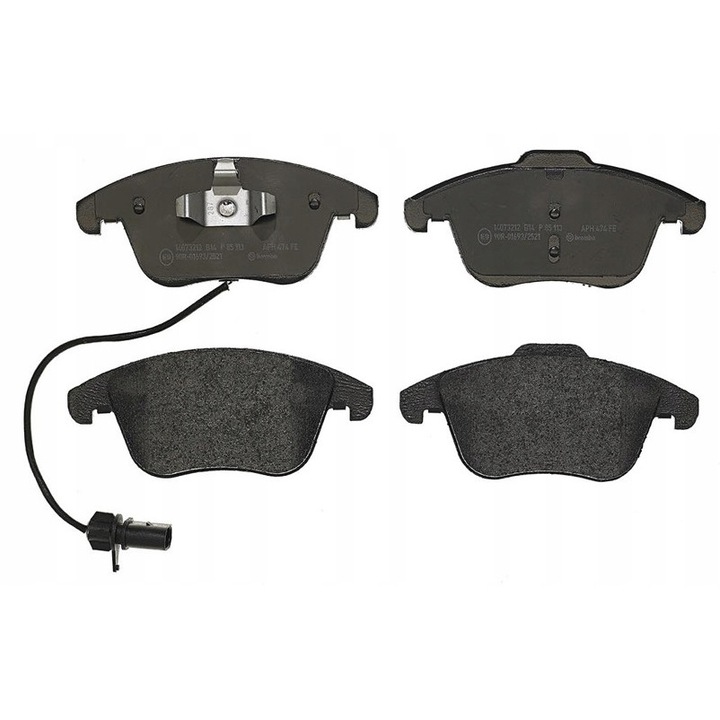 Fékbetét készlet, Brembo, P 85 113, Multicolor