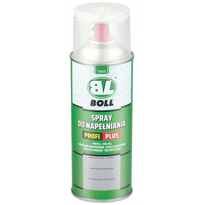 Spray de umplere Boll Profi Plus, valva femeie, 400ml, pentru lacuri unicomponente