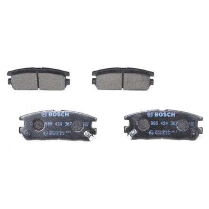Fékbetétek, Bosch, fém, 0 986 424 367