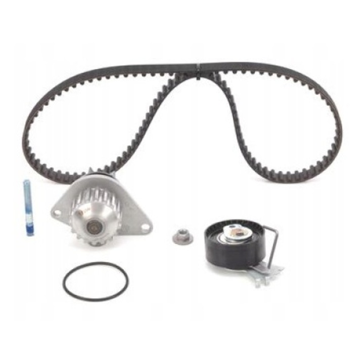 Vezérműszíj készlet + vízpumpa 1 987 946 934, Bosch, fekete/ezüst