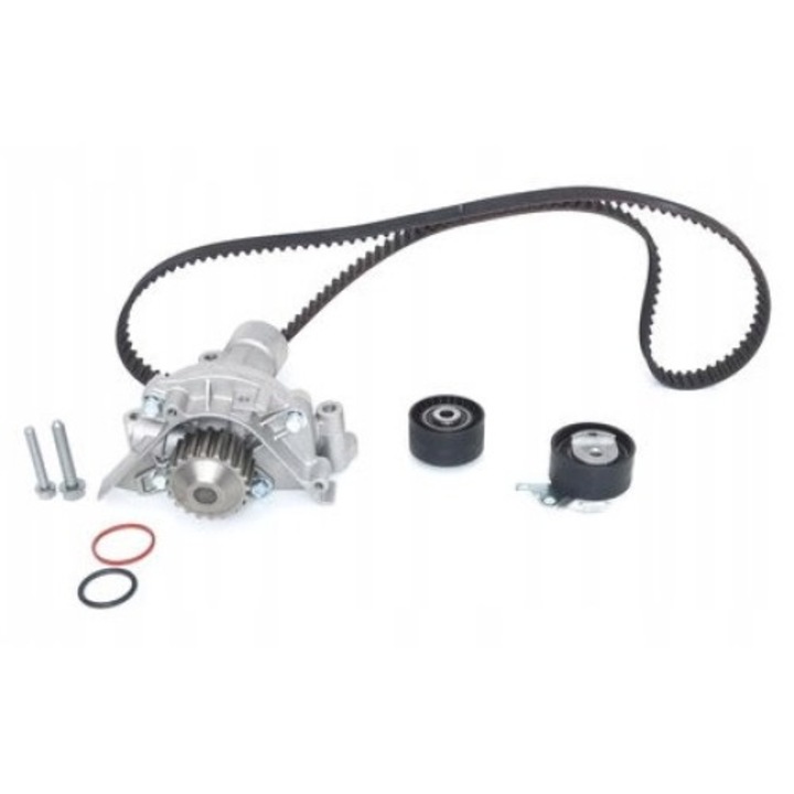 Vezérműszíj készlet + vízpumpa 1 987 946 932, Bosch, fekete/ezüst