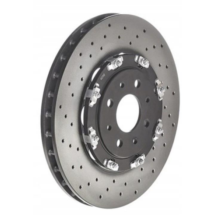 Комплект 2 спирачни диска 09.B085.13, BREMBO, Сребристи