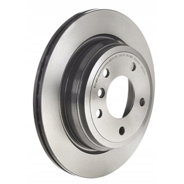 2db-os féktárcsa készlet 09.B338.21, BREMBO, ezüst