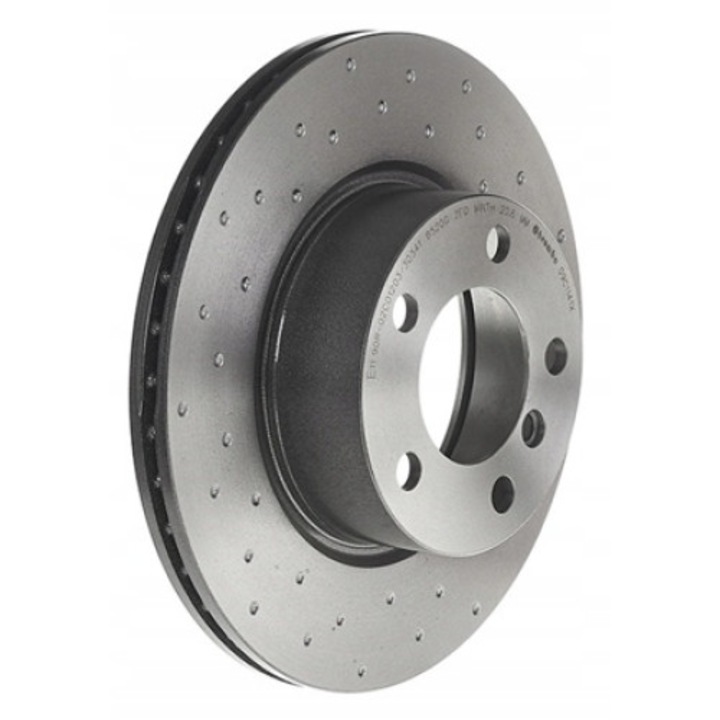 2db féktárcsa készlet 09.C114.1X, BREMBO, ezüst