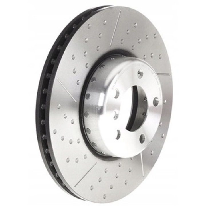 2db féktárcsa készlet, Brembo, 09.C398.13, ezüst