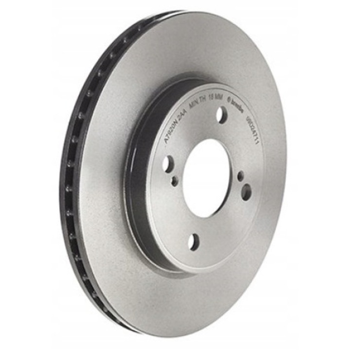 2db féktárcsa készlet, Brembo, 09.D247.11, ezüst