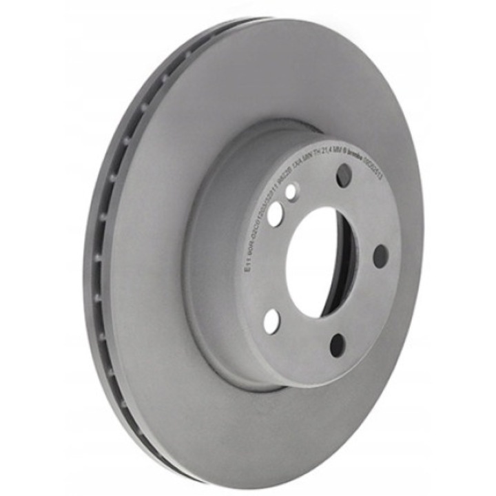 2db féktárcsa készlet, Brembo, 09.D525.13, ezüst