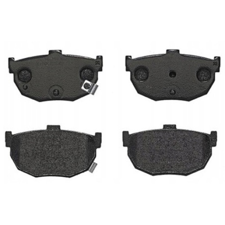 4db fékbetét készlet, BREMBO, P 30 003, fekete