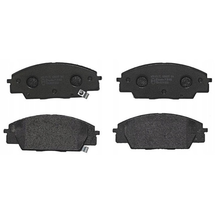 4db fékbetét készlet, BREMBO, P 28 032, fekete