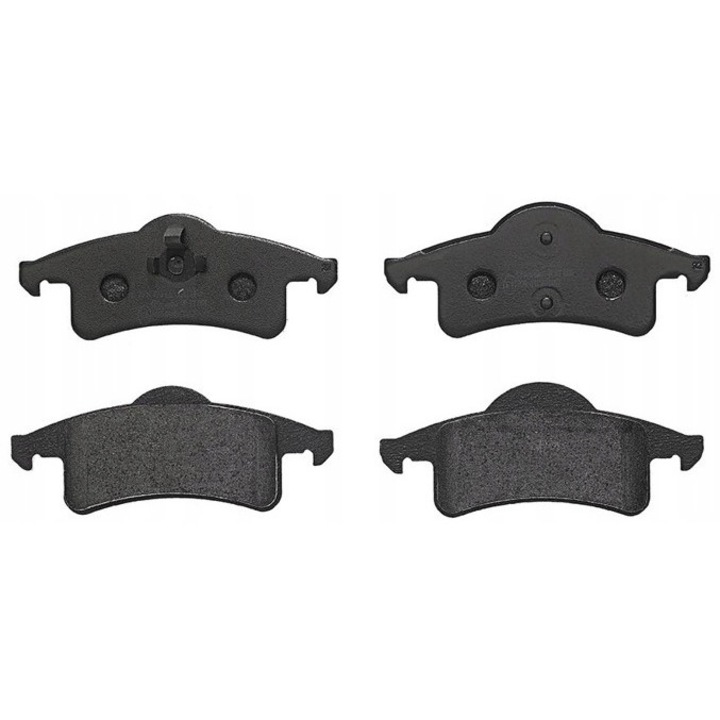 4db fékbetét készlet, BREMBO, P 37 006, fekete