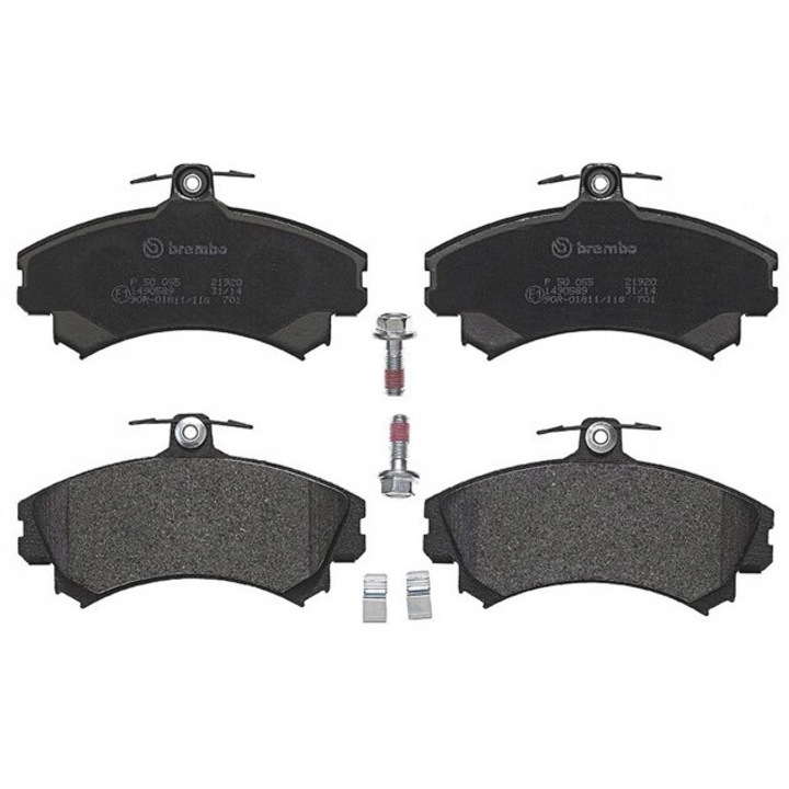 2db fékbetét készlet, Brembo, P 50 055, Multicolor