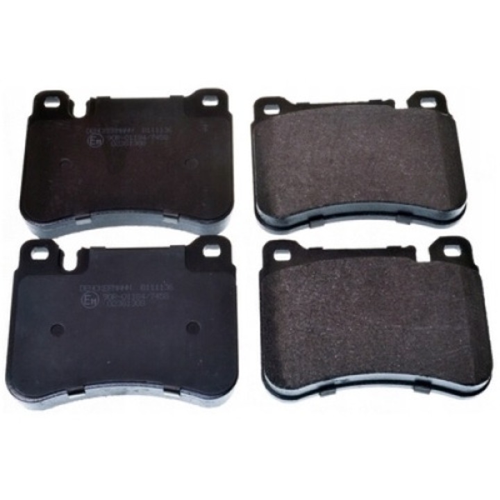 Fékbetét készlet, DENCKERMANN, B111136, Fekete