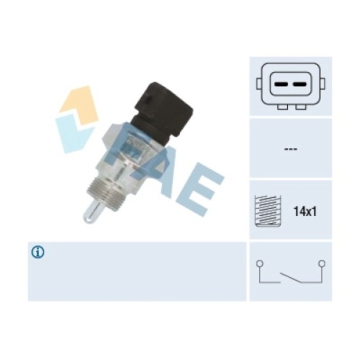 Tolatólámpa kapcsoló, FAE, 40655