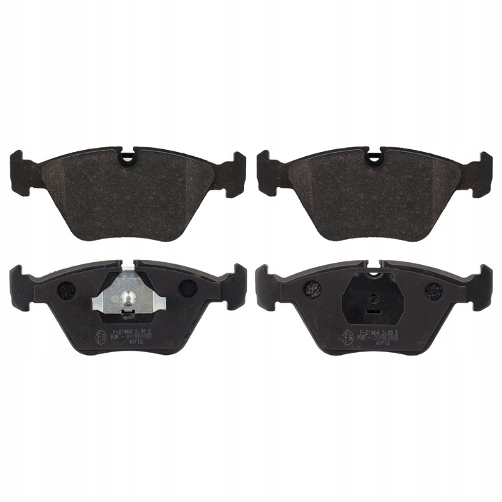 Fékbetétek, FEBI BILSTEIN, 116083, fekete