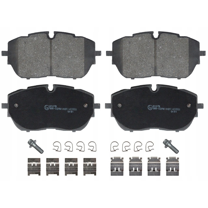 Fékbetétek, FEBI BILSTEIN, 116342, fekete/szürke