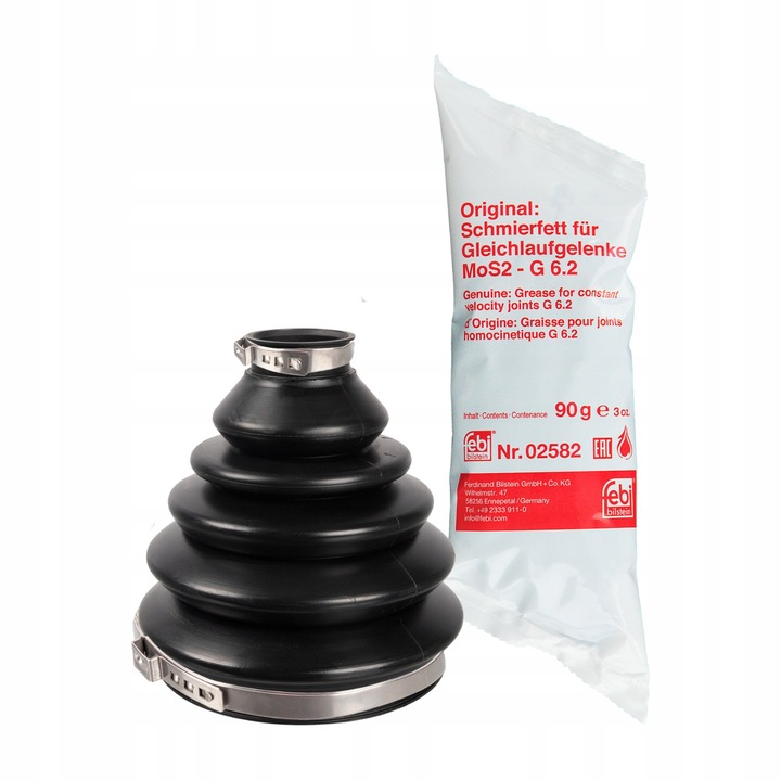 Fugaborító, FEBI BILSTEIN, 171897, Fekete