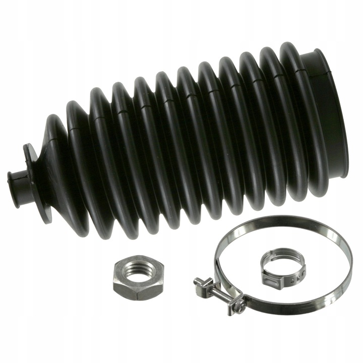 Fújtatós autó kormánymű 22590, Febi Bilstein, Fekete