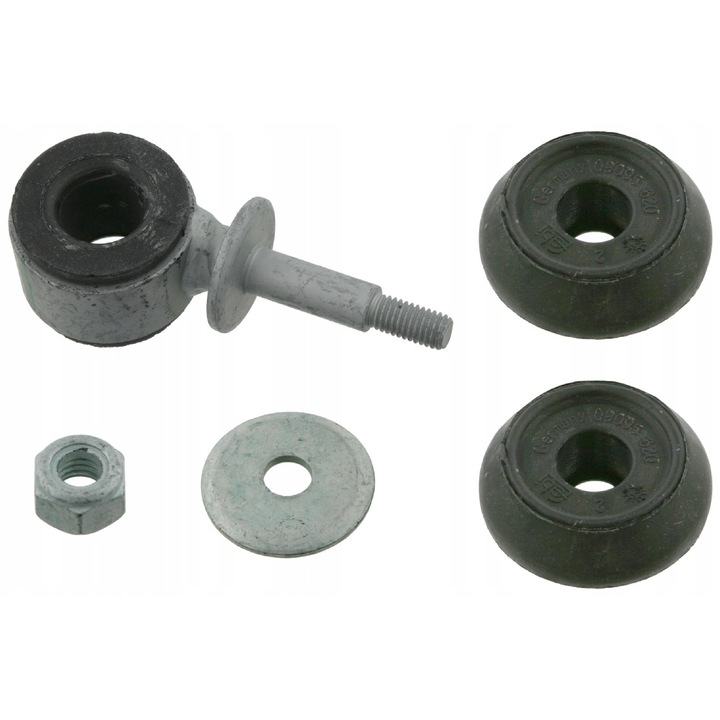 Stabilizátor felfüggesztés 23032, Febi Bilstein, fekete/szürke