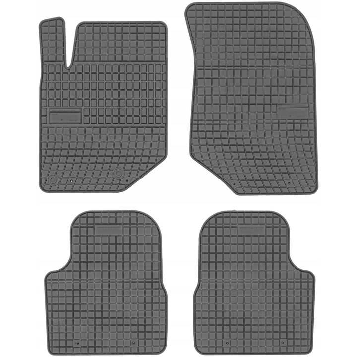 Set covorase auto Frogum 410787, 4 piese, cauciuc, negru