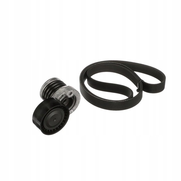 Meghajtószíj készlet hornyokkal, Gates, K076PK1130, Fekete