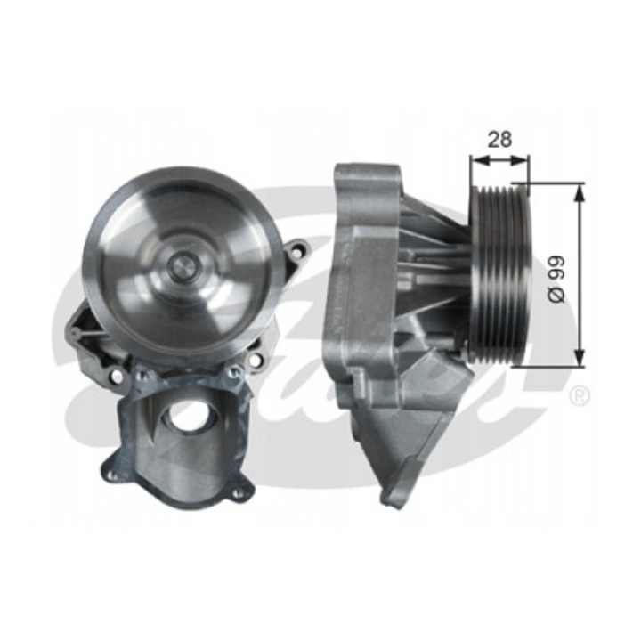 Vízpumpa WP0125, Gates