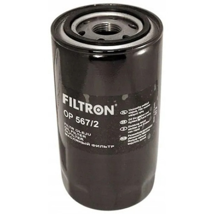 Filtru de ulei, Filtron, OP 567/2, Negru