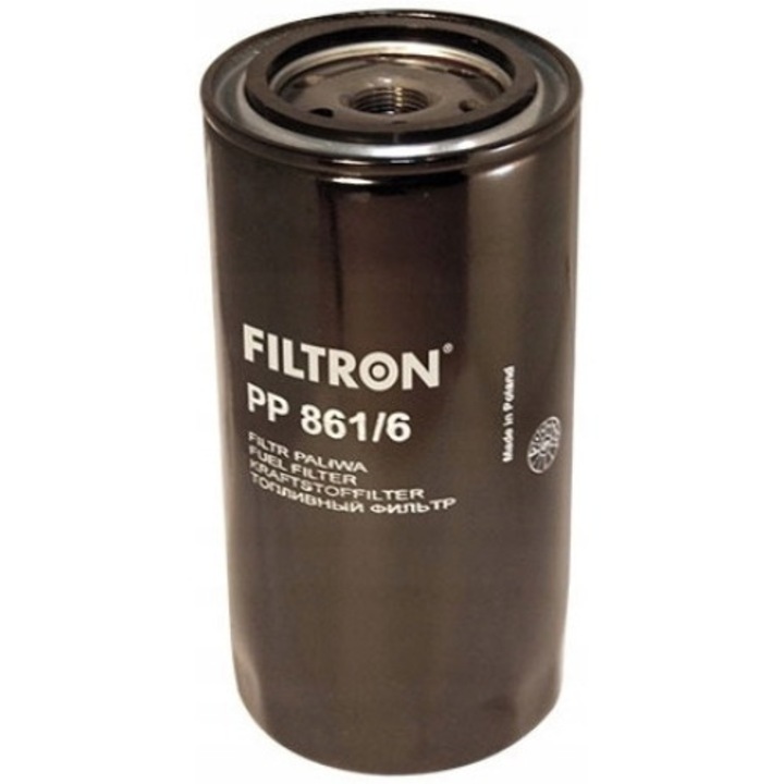 Üzemanyagszűrő, Filtron, PP 861/6, Fekete
