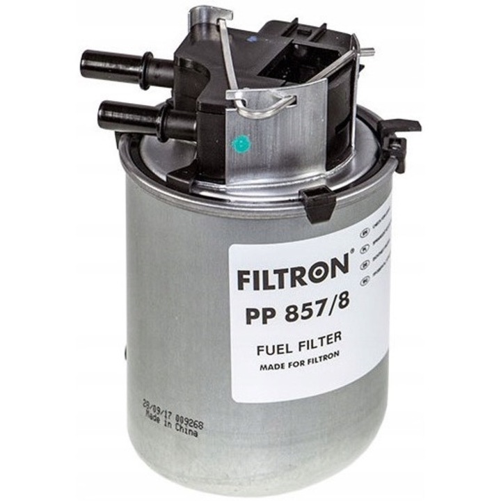 Горивен филтър, Filtron, PP 857/8, сив