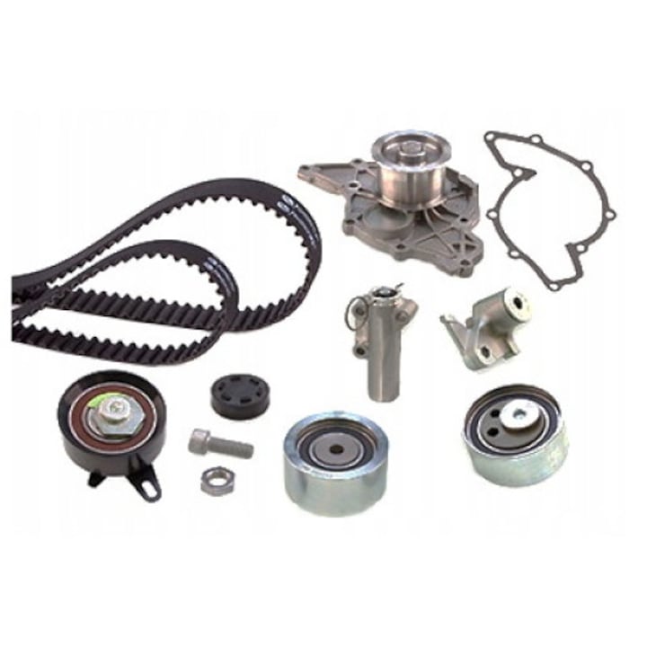 Комплект ангренажен ремък/водна помпа KP25557XS-1, Многоцветен