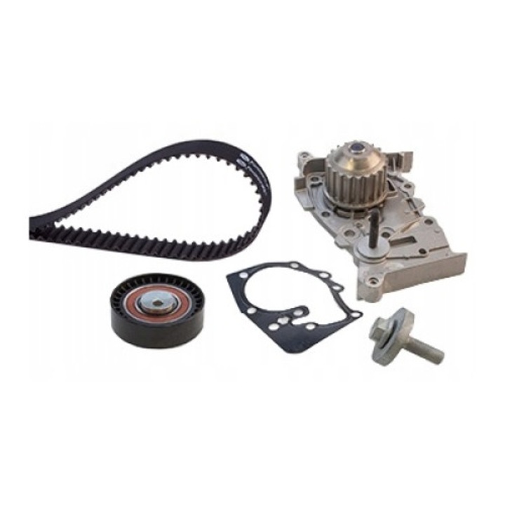 Vezérműszíj/vízpumpa készlet KP15662XS, Gates, fekete/szürke