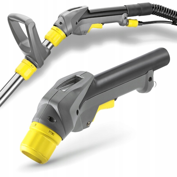 Maner pentru aspirator Karcher Puzzi 10/1, Karcher, Plastic, Gri/Galben
