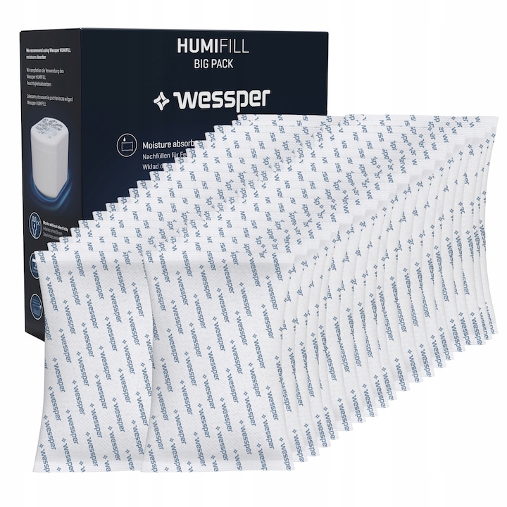 Set 40 rezerve absorbant umiditate, AquaFloow, 40 x 250 g