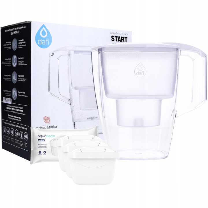 Cana filtranta, Dafi, 4l, 3 filtre incluse