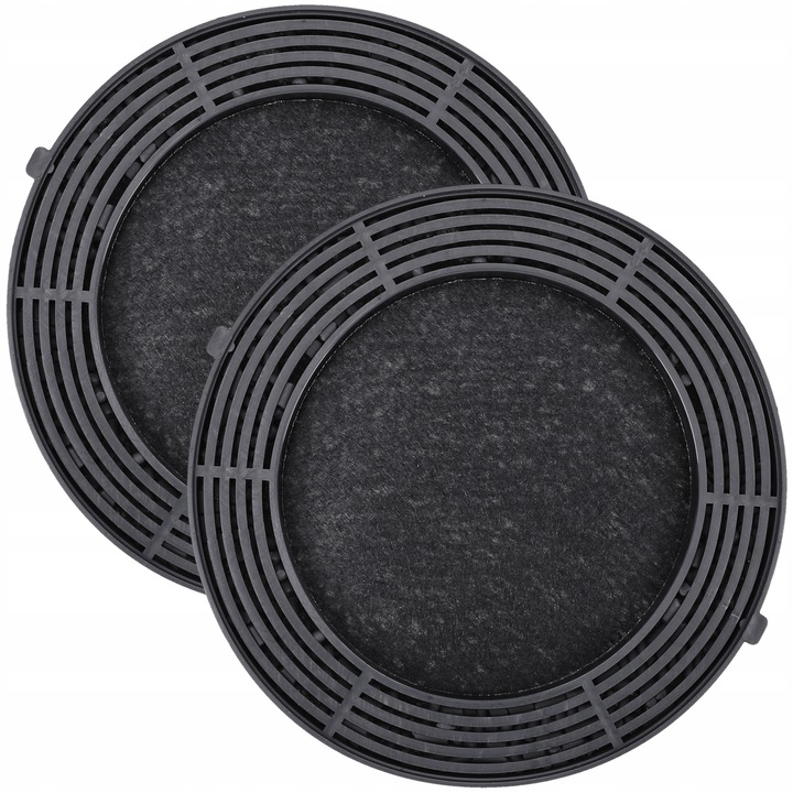 Set 2 filtre pentru hota Kernau/Ciarko/Gorenje/VDB, Lukka, Carbon, Negru