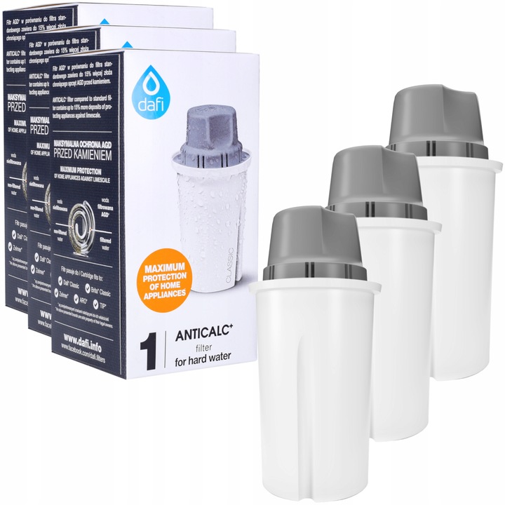 Set 3 filtre pentru cana filtranta Brita, 150 L