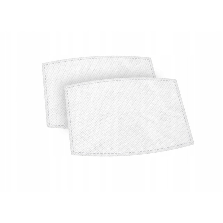 Set 2 filtre pentru hota, Wessper, Carbon, Alb