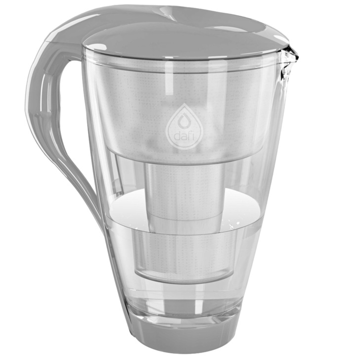 Cana Filtranta, DAFI, 6 x Filtre, 2L, Gri
