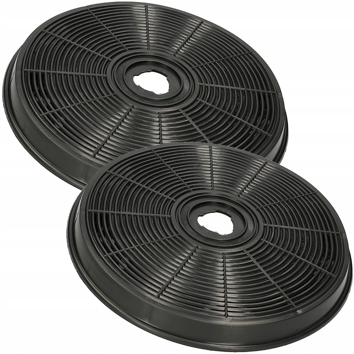 Set 2 filtre pentru hota, AJS, Carbon, Universal, Negru