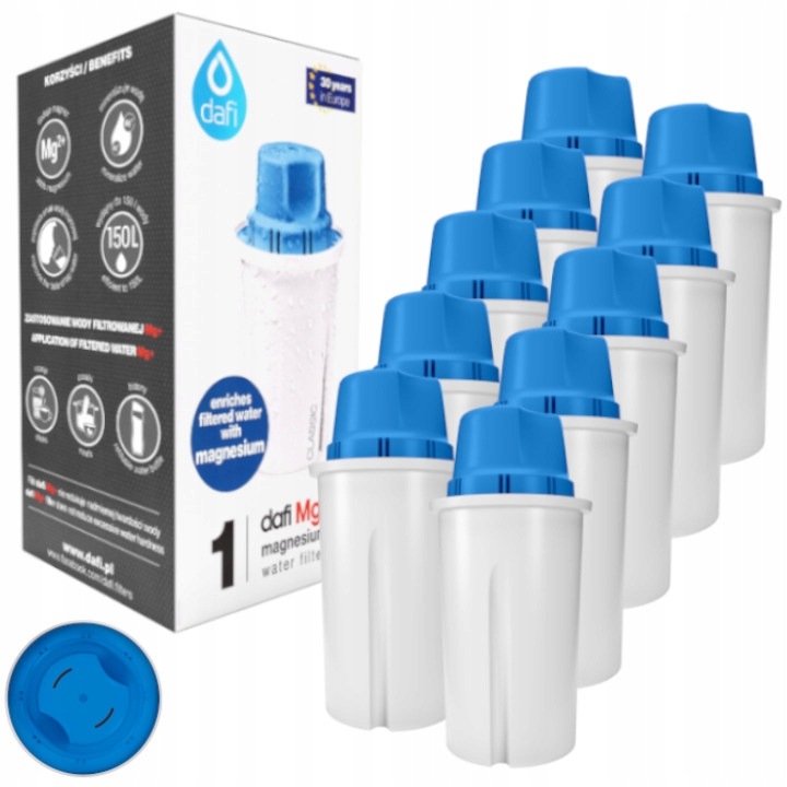 Set filtre magneziu Dafi pentru cani Brita, 10x150L