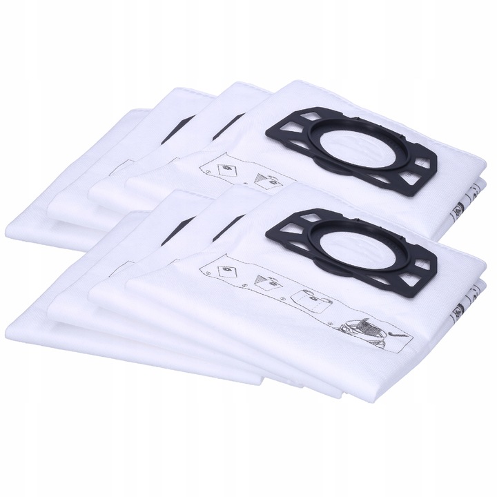 Saci pentru Karcher 2.863-006.0 WD4, WD5, WD6, 8 buc, Alb