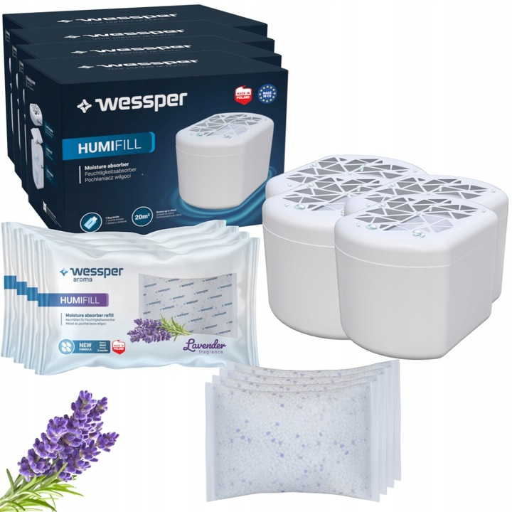 Set 15 rezerve universale pentru Refiller, Aquafloow, 280g, Alb