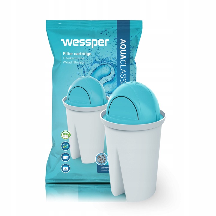 Set filtre pentru cana filtranta, Wessper, 6 bucati