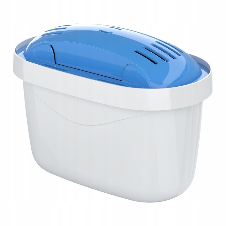Set 12 filtre pentru cana filtranta, Aquafloow, Alb/Albastru