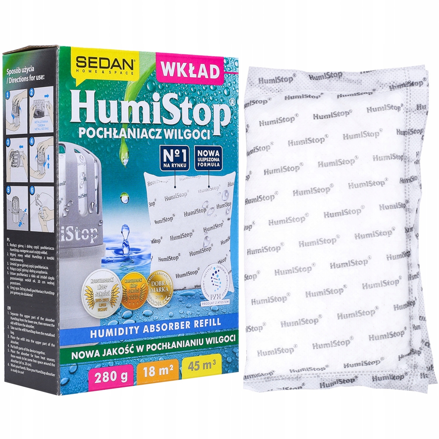 Assorbitore di umidità per auto Humistop Auto 1 1