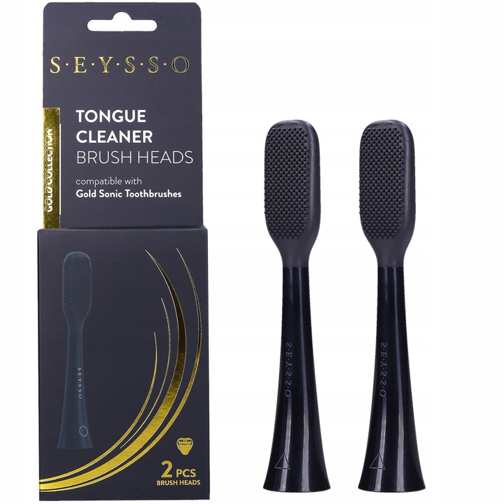 2 db SEYSSO nyelvtisztító fej szett Sonic fogkefékhez