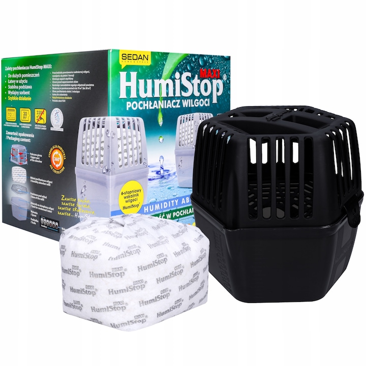Dezumidificator de aer Refill, AquaFloow, 4x 600ml