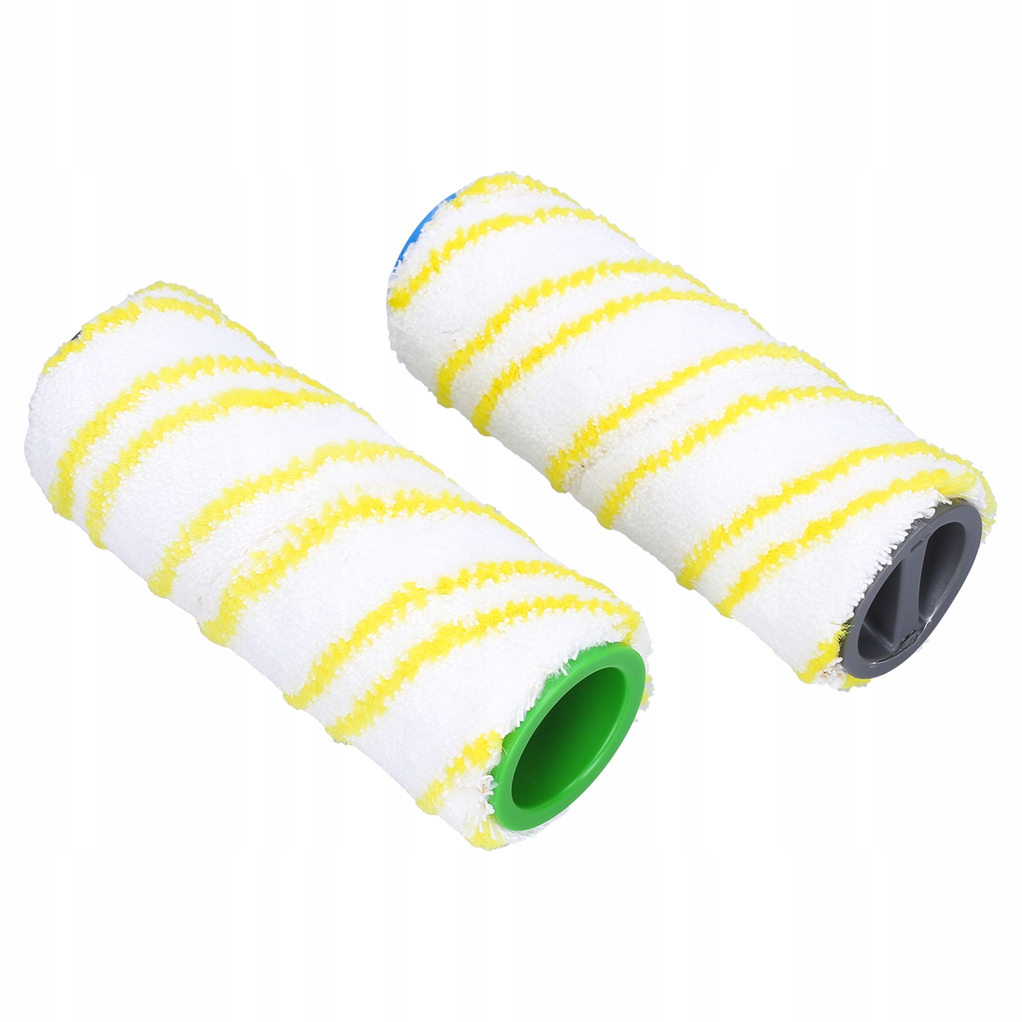 Set 2 Spazzole A Rullo In Microfibra Per Karcher FC3 / FC3D / FC5 - Ricambio Originale, Lavabili A 60°C
